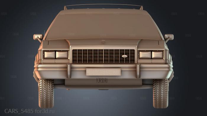 CARS_5485 stl model for CNC