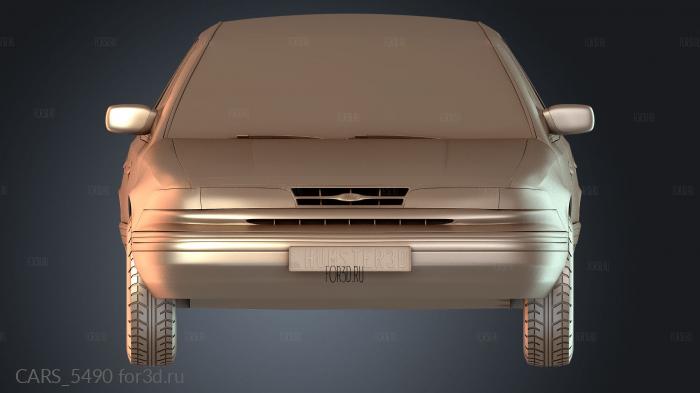 CARS_5490 stl model for CNC