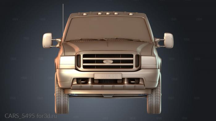 CARS_5495 stl model for CNC