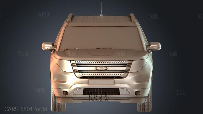 CARS_5501 stl model for CNC