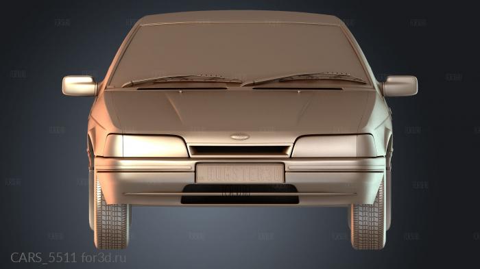 CARS_5511 stl model for CNC