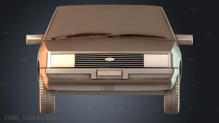 CARS_5514 stl model for CNC