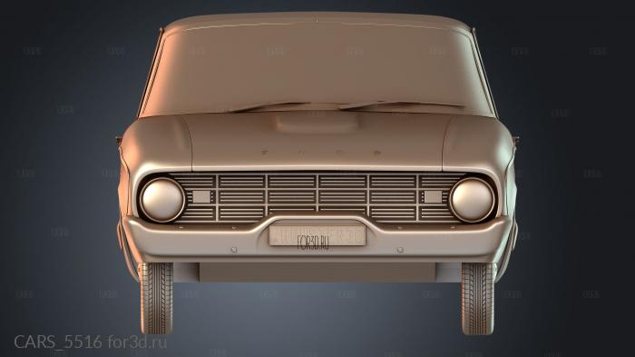 CARS_5516 stl model for CNC
