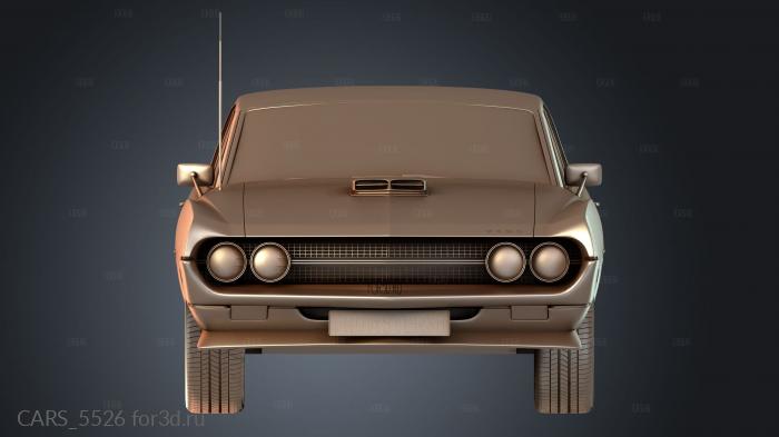 CARS_5526 stl model for CNC
