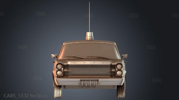 CARS_5532 stl model for CNC