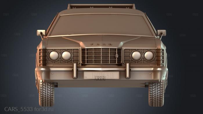 CARS_5533 stl model for CNC