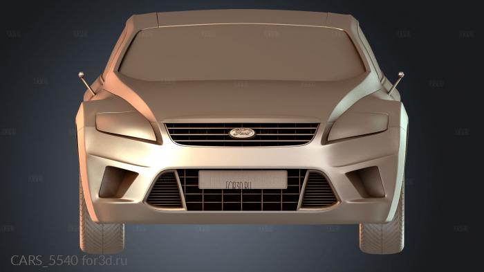 CARS_5540 stl model for CNC