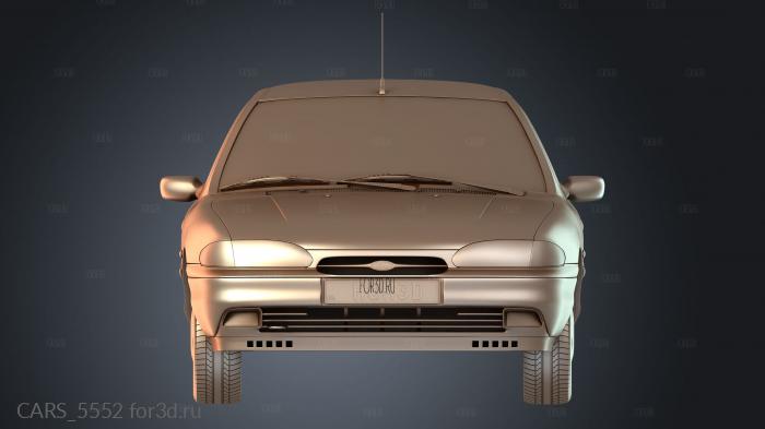 CARS_5552 stl model for CNC