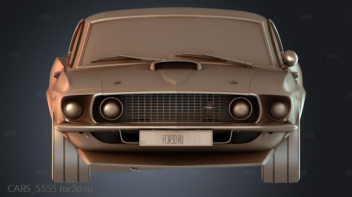 CARS_5555 stl model for CNC