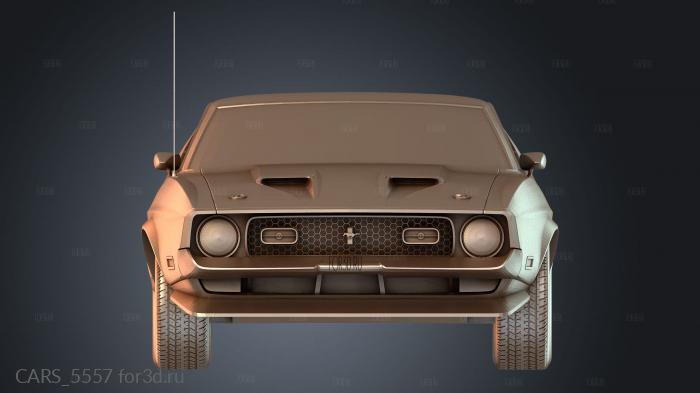 CARS_5557 stl model for CNC