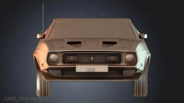 CARS_5565 stl model for CNC