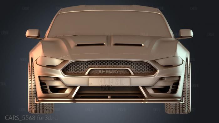 CARS_5568 stl model for CNC