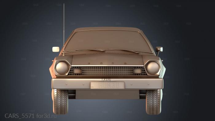 CARS_5571 stl model for CNC