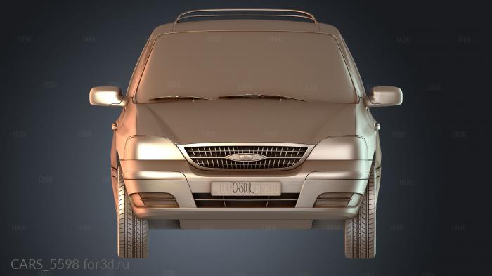 CARS_5598 stl model for CNC