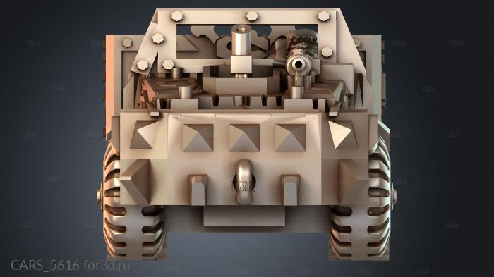 CARS_5616 stl model for CNC
