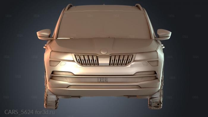 CARS_5624 stl model for CNC