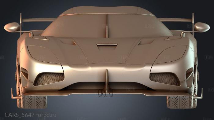 CARS_5642 stl model for CNC