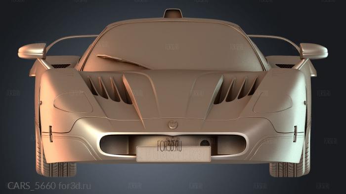 CARS_5660 stl model for CNC