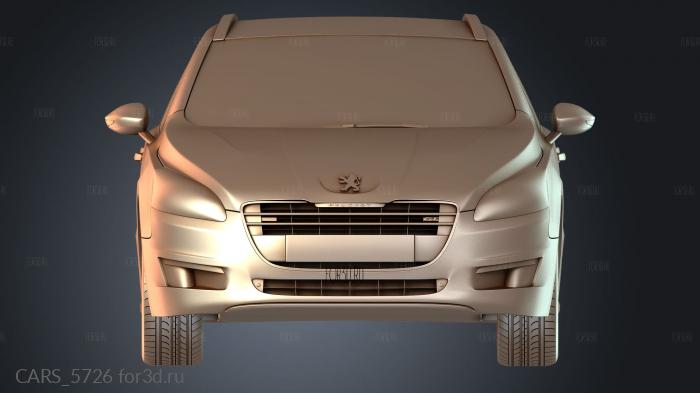 CARS_5726 stl model for CNC