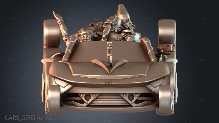 CARS_5755 stl model for CNC