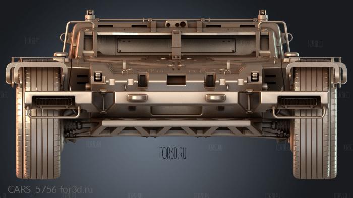 CARS_5756 stl model for CNC