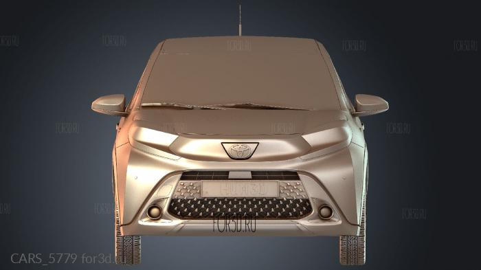 CARS_5779 stl model for CNC