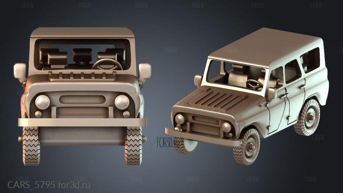 CARS_5795 stl model for CNC