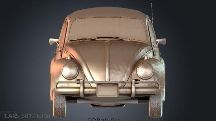 CARS_5812 stl model for CNC