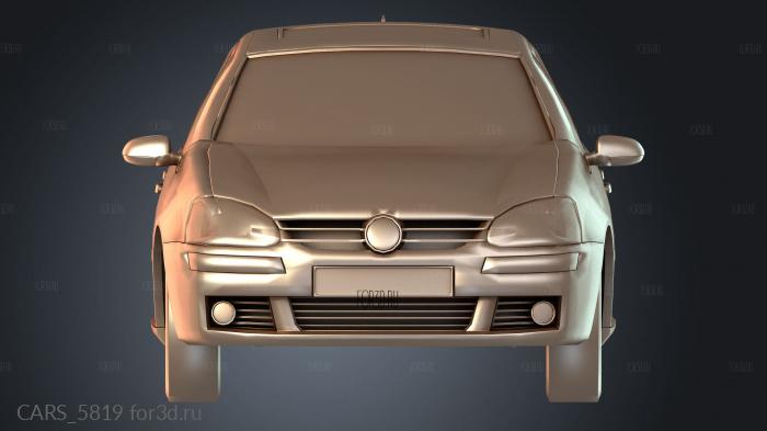 CARS_5819 stl model for CNC