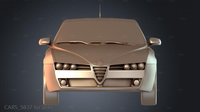 CARS_5837 stl model for CNC