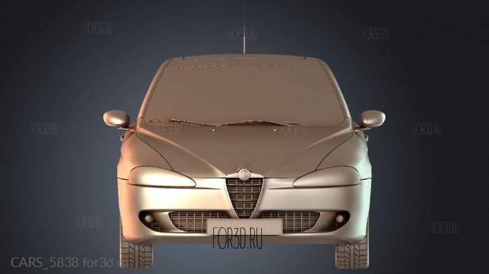 CARS_5838 stl model for CNC