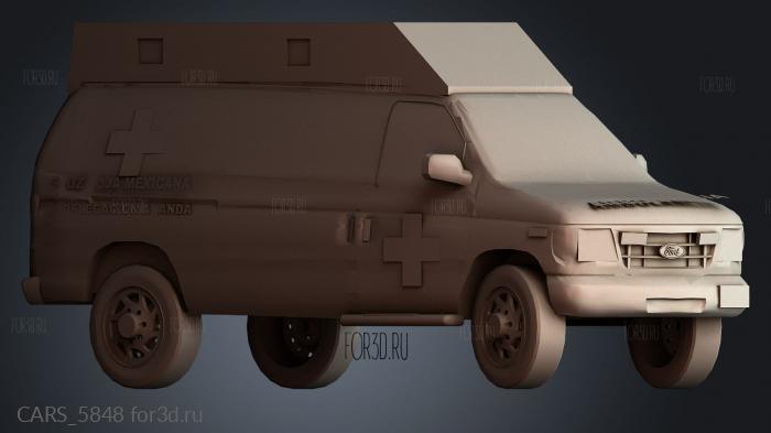 CARS_5848 3d stl модель для ЧПУ