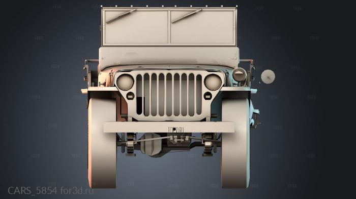 CARS_5854 3d stl модель для ЧПУ