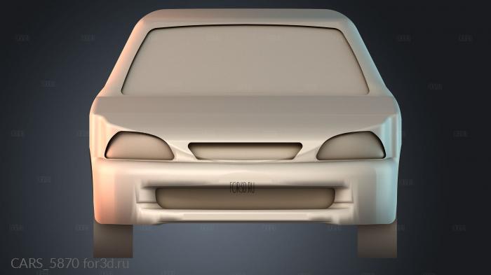 CARS_5870 3d stl модель для ЧПУ