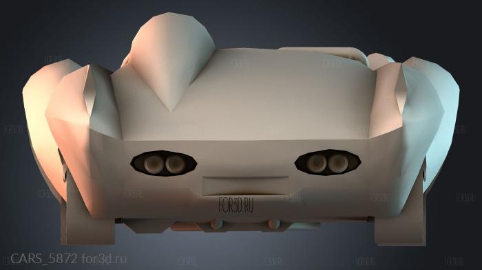 CARS_5872 3d stl модель для ЧПУ
