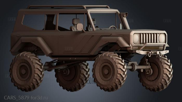 CARS_5879 3d stl модель для ЧПУ