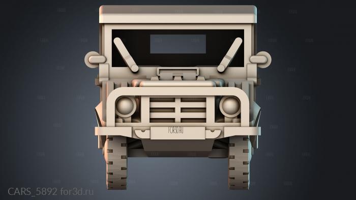 CARS_5892 3d stl модель для ЧПУ