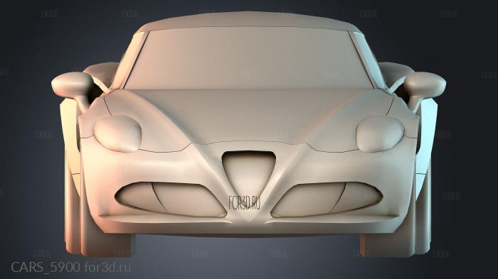 CARS_5900 3d stl модель для ЧПУ