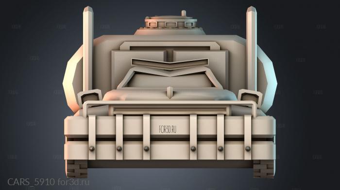 CARS_5910 3d stl модель для ЧПУ