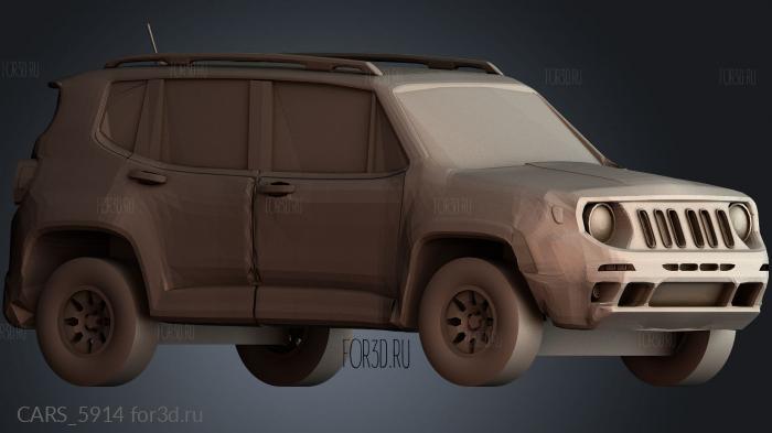 CARS_5914 3d stl модель для ЧПУ