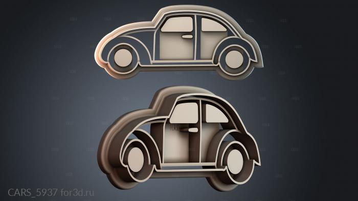 CARS_5937 3d stl модель для ЧПУ