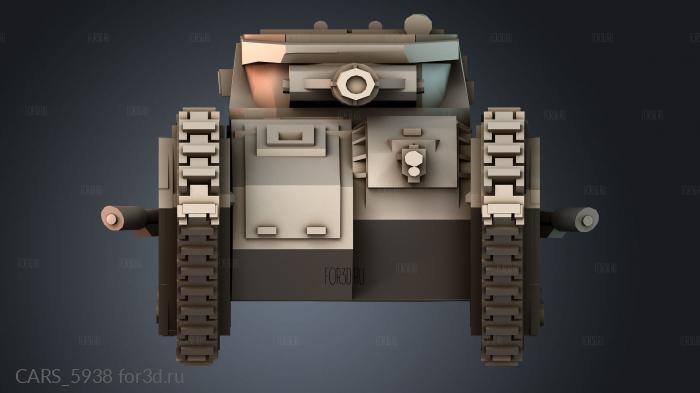 CARS_5938 3d stl модель для ЧПУ