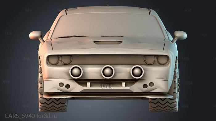 CARS_5940 3d stl модель для ЧПУ