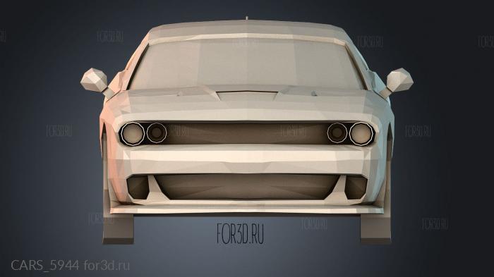 CARS_5944 3d stl модель для ЧПУ