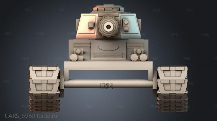 CARS_5960 3d stl модель для ЧПУ