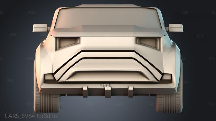CARS_5964 3d stl модель для ЧПУ