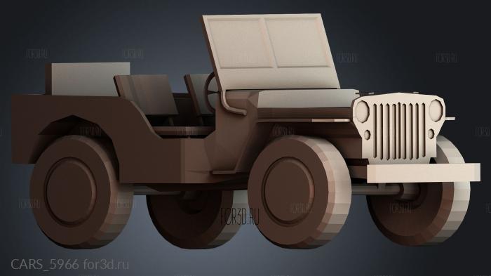CARS_5966 3d stl модель для ЧПУ