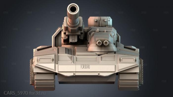 CARS_5970 stl model for CNC