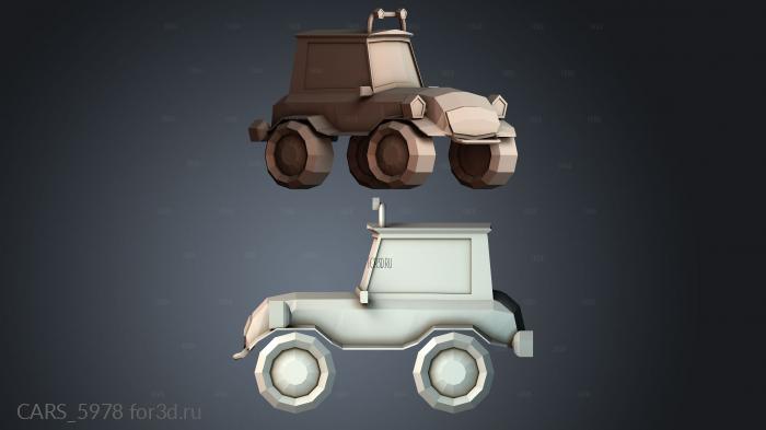 CARS_5978 stl model for CNC