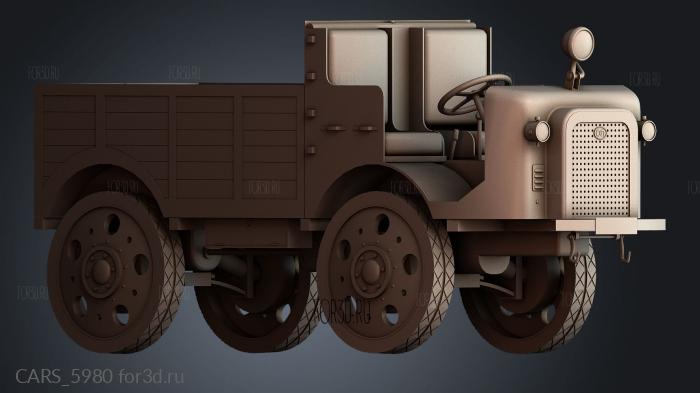 CARS_5980 stl model for CNC